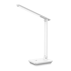 LED stolní lampa Platinet 5W, nabíjecí 6 000 mAh, USB port, černá