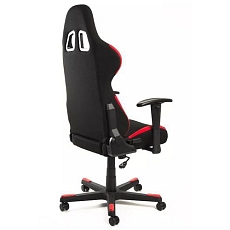 Herní židle DXRacer FORMULA, černá/červená, látková