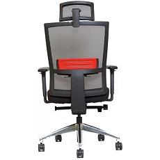 Kancelářská židle WINDY, černá/červená