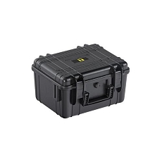 Plastový kufr na nářadí DinoPlus Outdoor, 15,5 x 27,5 x 22,5 cm, černá