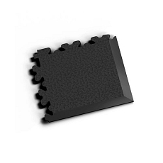 Zátěžová podlaha Fortelock XL, dezén hadí kůže, roh, žlutý