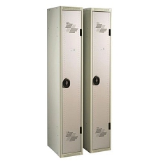 Montovaná šatní skříň Seamline, jeden oddíl, 300 mm, šedá/šedá