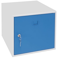 Svařované šatní boxy Manutan Expert Theon, světle šedý/antracit