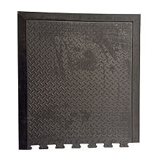 Protiúnavová průmyslová rohož s diamantovým povrchem, 79 x 71 cm, střední díl