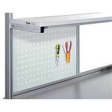 Perforovaný panel Treston ARL k pracovním stolům WB