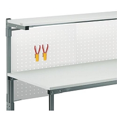 Perforovaný panel Treston k pracovním stolům TPH, délka 172,5 cm