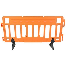 Plastová mobilní zábrana, 200 cm - Manutan Expert