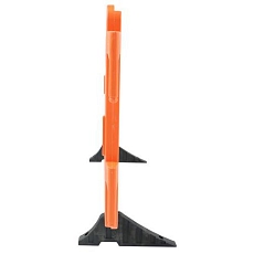 Plastová mobilní zábrana, 200 cm - Manutan Expert