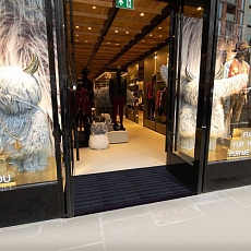 Čisticí rohož FastTrack, dlaždice, 44 x 29 cm, 1 ks