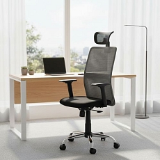 Kancelářská židle Diana, šedá/černá - Manutan Expert