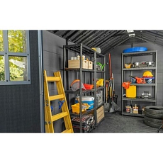 Zahradní domek Oakland 7511, šedý