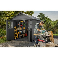 Zahradní domek Oakland 7511, šedý