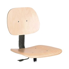 Zvýšená pracovní židle Natura s kluzáky