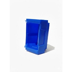 Plastový box 12,5 x 15 x 24 cm, modrý