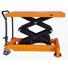 Mobilní zvedací hydraulický stůl D-Lift, do 700 kg, deska 122 x 61 cm