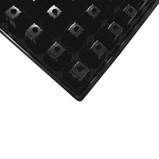 TOPTRADE sadbovač plastový, pro 72 přísad, 540 x 280 x 45 mm