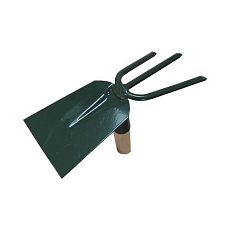 Motyčka plochá  trojzub s násadou 25 cm, FED