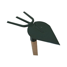 Motyka špičatá trojzub s násadou 55 cm, FED