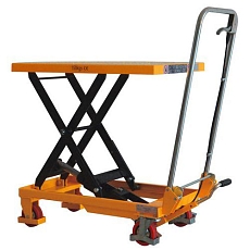 Mobilní zvedací hydraulický stůl Lift, do 150 kg, deska 70 x 45 cm