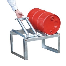 Kovový stojan na sudy 60 l, 2 sudy