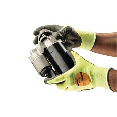 Polyetylenové rukavice Ansell HyFlex® 11-423 polomáčené v polyuretanu, vel. 10