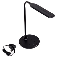 LED stolní lampa Manutan Expert, černá