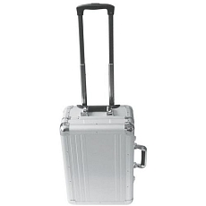 Hliníkový kufr s kolečky Manutan Expert, 485 x 340 x 210 mm