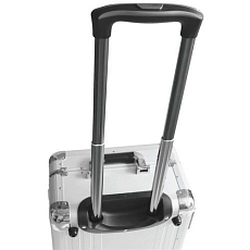 Hliníkový kufr s kolečky Manutan Expert, 485 x 340 x 210 mm