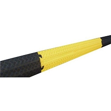 Kabelový most Manutan Expert Trio, rovný, 1 m, černý