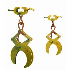 Poloautomatická svěrka pro zvedání trubek Tractel, síla 3 000 kg, rozevření 250 - 450 mm