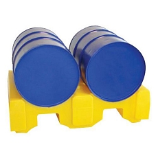 Plastový stojan na sudy 220 l, 2 sudy
