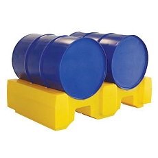 Plastový stojan na sudy 220 l, 2 sudy