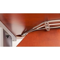 Kancelářský stůl Cross, 120 x 80 x 75,5 cm, rovné provedení, dezén ořech