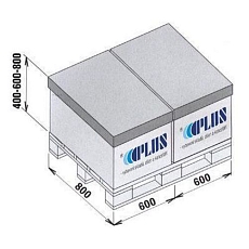 Kartonová krabice, 400 x 800 x 600 mm