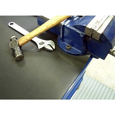 Průmyslová rohož s rýhovaným povrchem, 1 000 x 120 cm