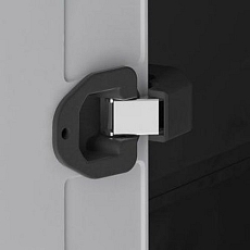 Plastová dílenská skříň, 100 x 80 x 44 cm