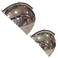 Kontrolní parabolické zrcadlo, rohová výseč, 800 mm