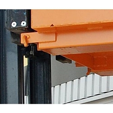 Pracovní klec pro vysokozdvižný vozík, rozměry 80 x 120 cm, stacionární