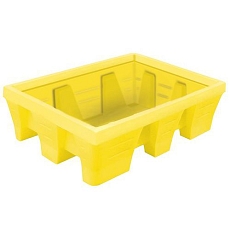 Plastová záchytná vana s roštem, kapacita 240 l