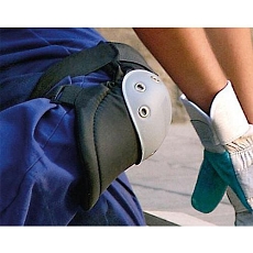 Textilní pracovní nákoleníky s plastovým krytem