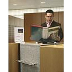 Pultový stojan s rámečky