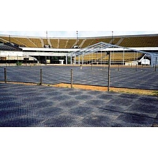 Vnější podlahová deska, se spojovacími zámky a spodním žebrováním, 3 300 kg/dm2