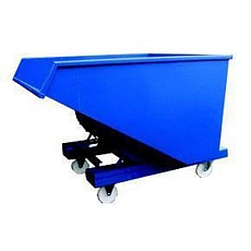 Sada 4 koleček k výklopným kontejnerům