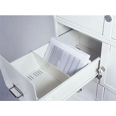 Dělicí příčka do lístkovnic A5, šedá