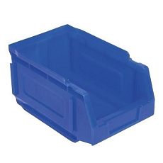 Plastový box 8,5 x 10,5 x 16,3 cm, modrý