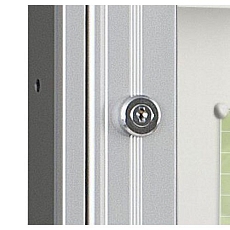 Magnetická vitrína Daisy, jednokřídlá, 16 x A4