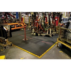 Protiúnavová průmyslová rohož, 90 x 90 cm