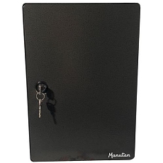 Skříňka na klíče Manutan Expert, 60 háčků, tmavě šedá