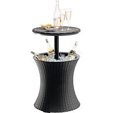 Zahradní bar Rattan, antracit