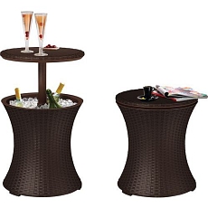 Zahradní bar Rattan, antracit